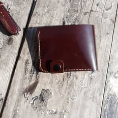 handmade leather Wallets life time warranty