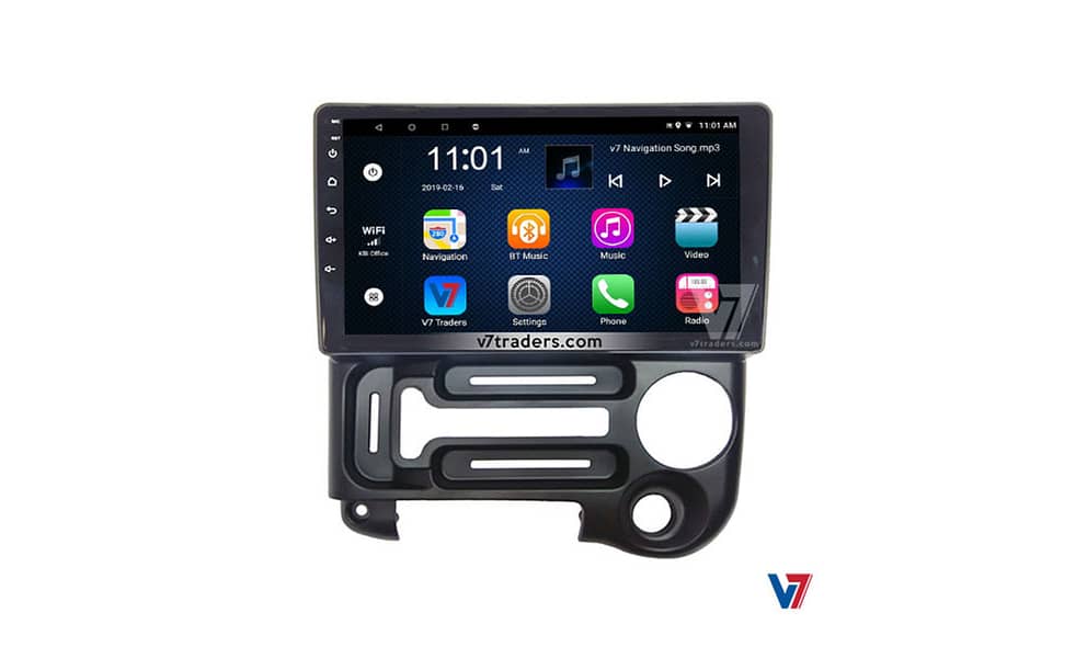 V7 Hyundai Santro Android LCD LED Car Touch Panel GPS Navigation Car 8