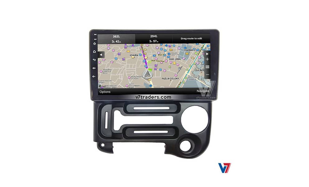 V7 Hyundai Santro Android LCD LED Car Touch Panel GPS Navigation Car 9