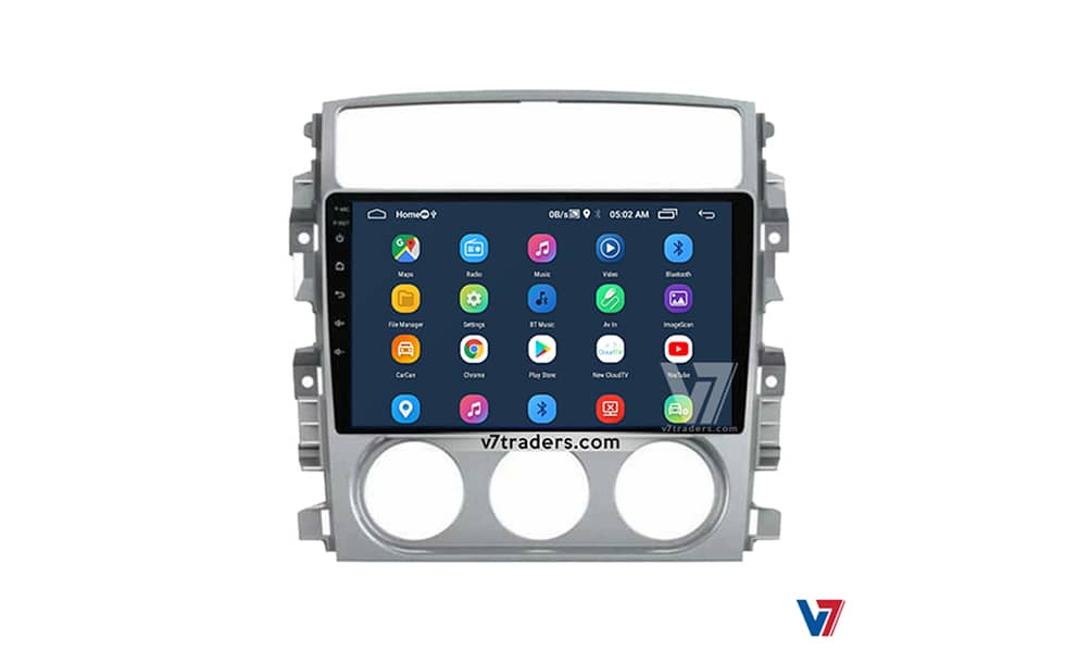 V7 Suzuki Liana Android Car LCD LED GPS Navigation Screen panel 5