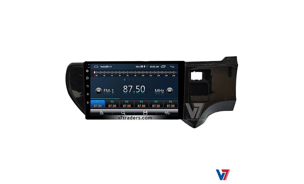 V7 Toyota Aqua Car Android LCD LED Player GPS Navigation panel DVD CD 6