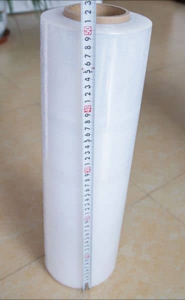 PLASTIC WRAPPING ROLL, {20" 1.5KG} 4