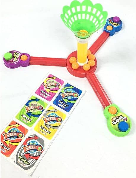 Triple Challenge Sports Action Game Ball Shoot Toy For Kids 1