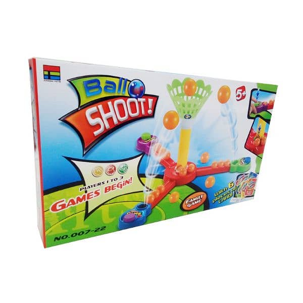 Triple Challenge Sports Action Game Ball Shoot Toy For Kids 2
