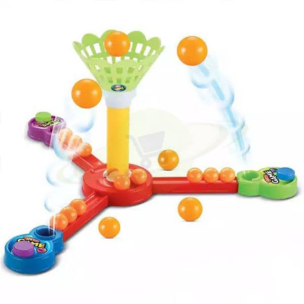 Triple Challenge Sports Action Game Ball Shoot Toy For Kids 4