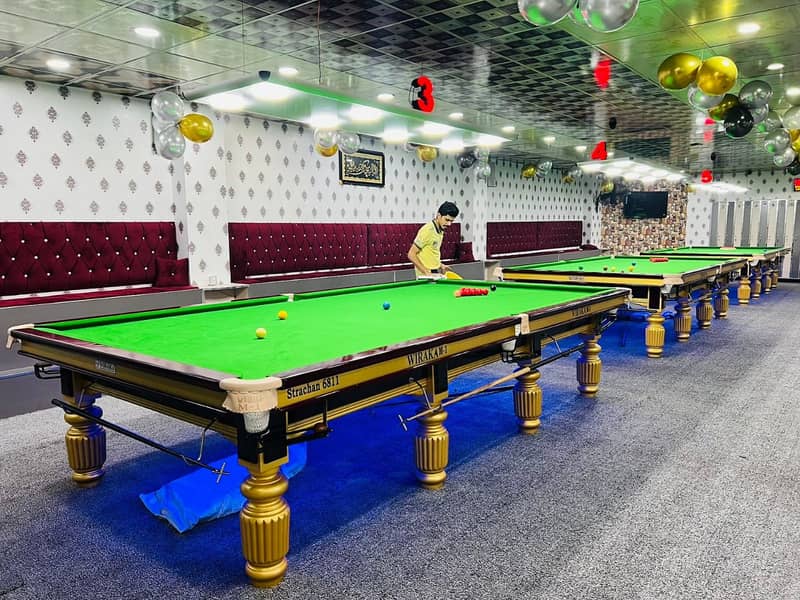 SNOOKER TABLE/Billiards/POOL/TABLE/SNOOKER/SNOOKER TABLE FOR SALE    . 18