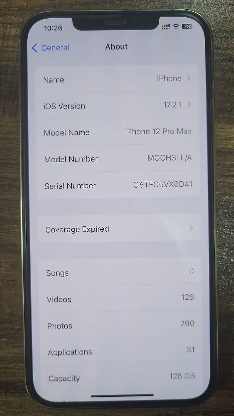iPhone 12 Pro Max PTA approved 6