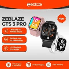 ZEBLAZE GTS 3 PRO Smart Watch|Stylish Wrist Watch|Men's Watch