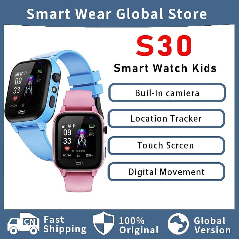 S30 Kids Smart Watch|Kids Smart Watch 4