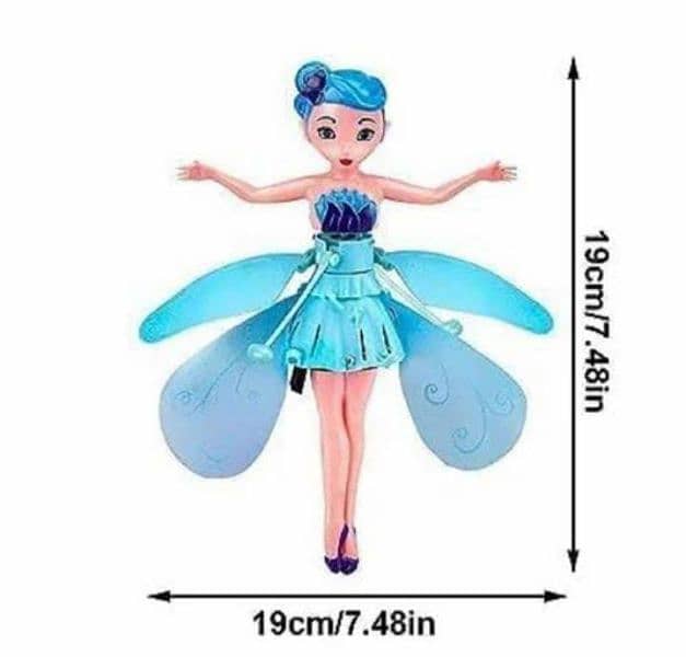 hand sensor magic flying Doll for kids beautiful barbie 1