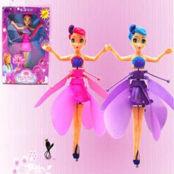 hand sensor magic flying Doll for kids beautiful barbie 2