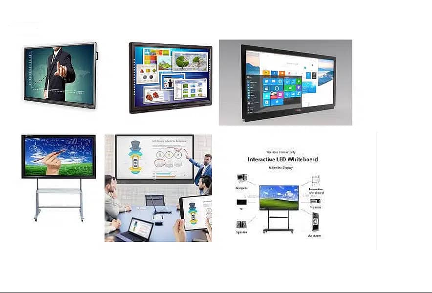 Digital Board, Smart Board, Interactive Touch Led Screen, Smart Class 6