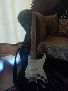 stratocaster style electric guitar