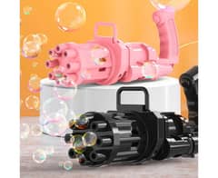 Massive Bubble Gattler Toy gun With Bubble liquid for Kids DeliveryFre