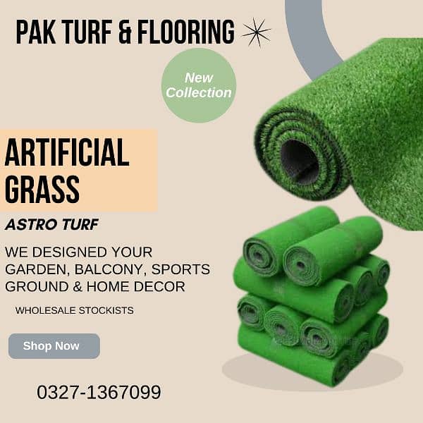 Artificial Grass - astro Truf Field Sports Grass - Wall to Wall Grass 1