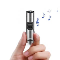 Baseus Bluetooth FM transmitter with USB Charger BS-01 New without box