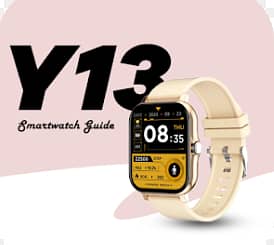 Y13 Smart watch, 1.69" inch hd screen, waterproof, with 1 free strap 5