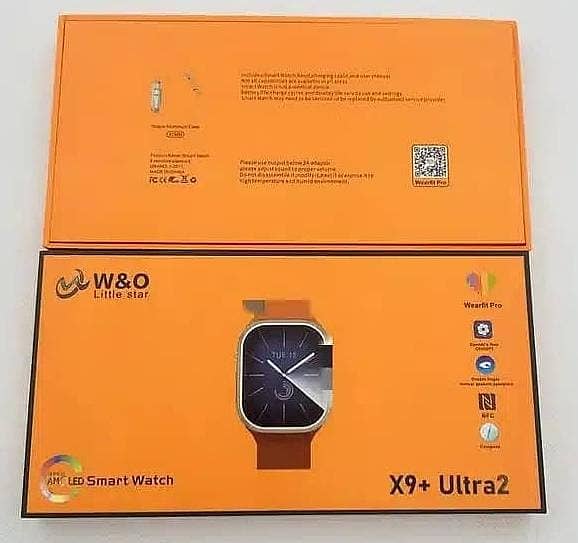 WS10 Ultra 2 Smart Watch With 7 Straps x9 ultra 4g Sim Supported 3