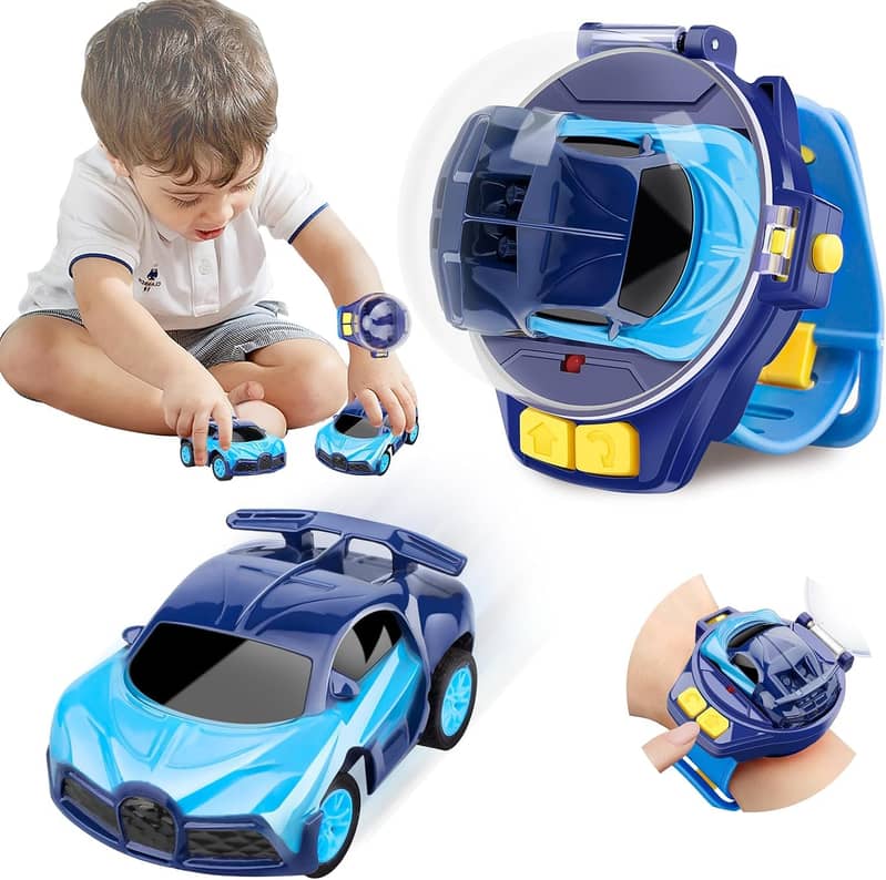 Mini Watch Remote Control Car 2.4GHz Rechargeable 12