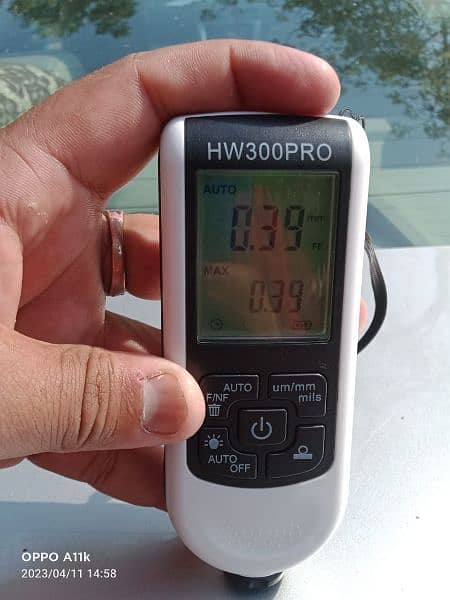 Car Paint Tester Digital Coating Thickness Guage HW-300 Pro 3
