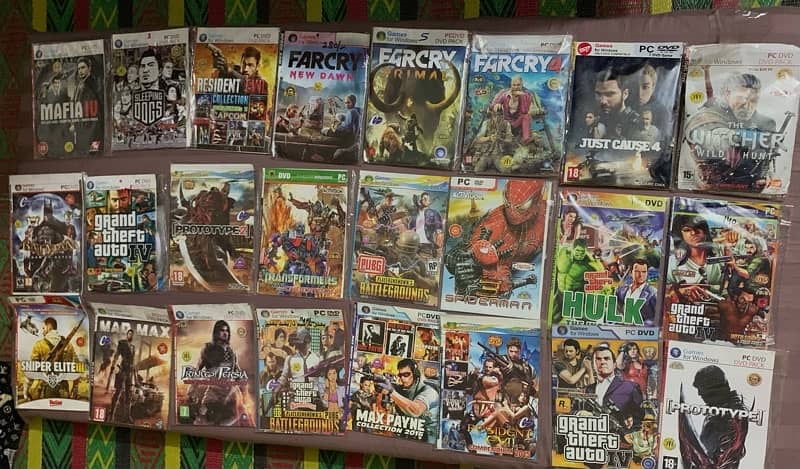 37 PC Video Games DVD’s for sale 0