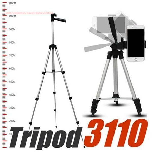 sale offer tripode stand led light wirless mics and vlogging kit 1