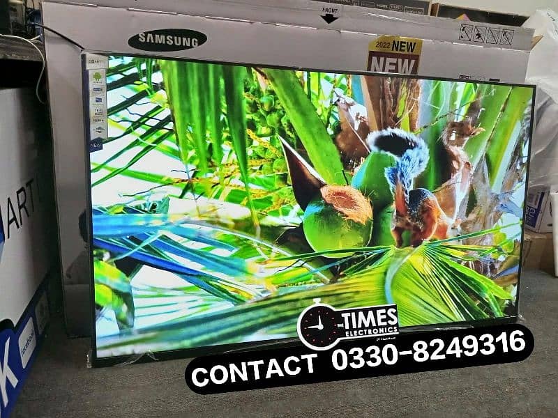 Big screen size 65 inch android smart led tv new model 2024 0