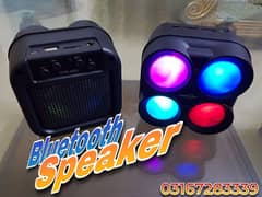 LED Disco Lights Bluetooth Speakers