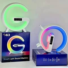 Multicolor Smart Light Sound Bluetooth Speaker G63 wireless charger