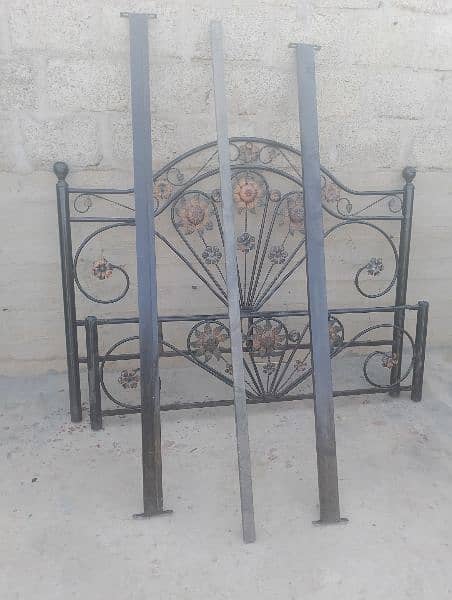 iron bed size 6 to 5 7