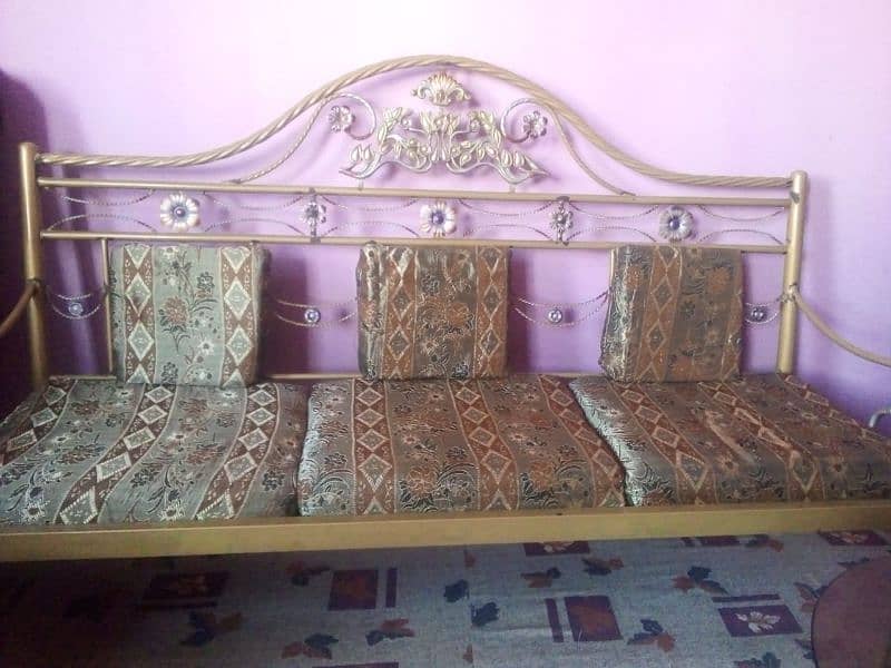 03112993348 Sofa Set 5 seat with center table 5