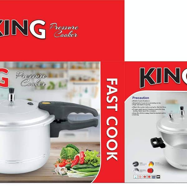 King pressure Cooker / Cooking pot 1
