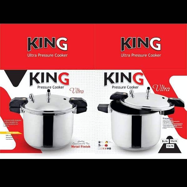 King pressure Cooker / Cooking pot 3