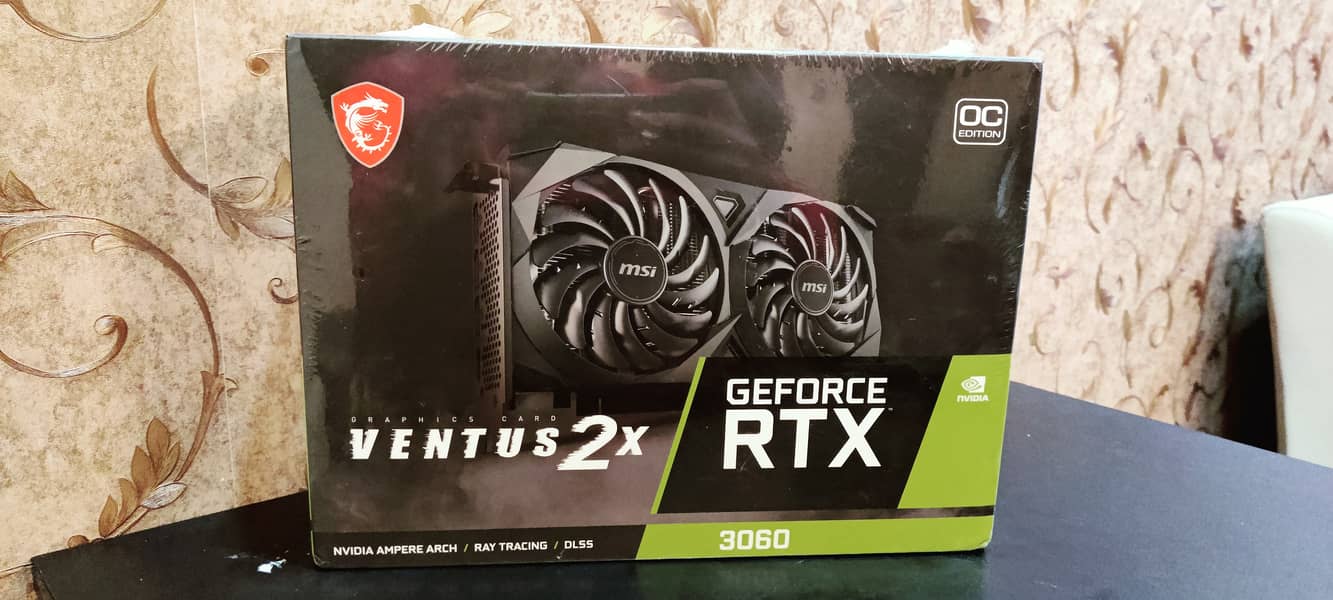 1 month Used GeForce RTX 3060 VENTUS 2X 12G OC 0