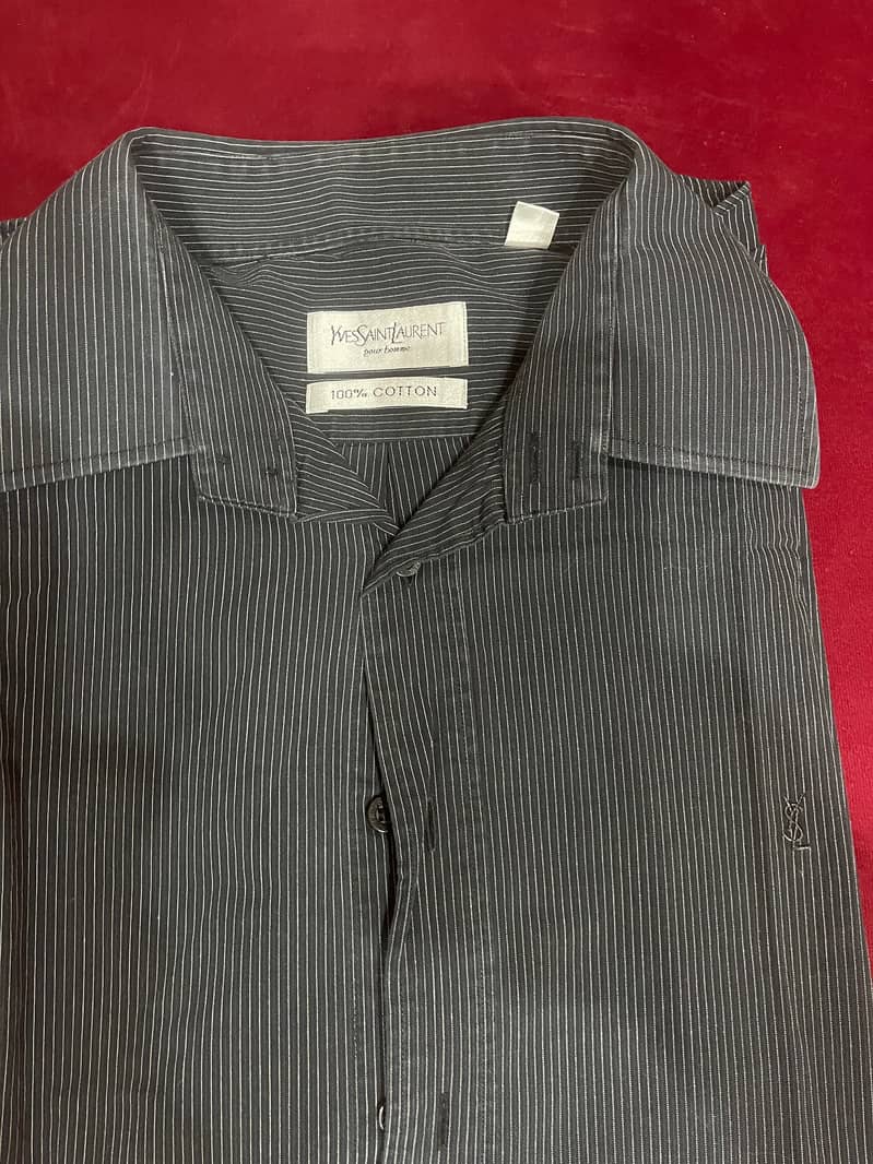 Closet cleanout! Armani, Boss, YSL, Polo Shirts for sale (Used) 4