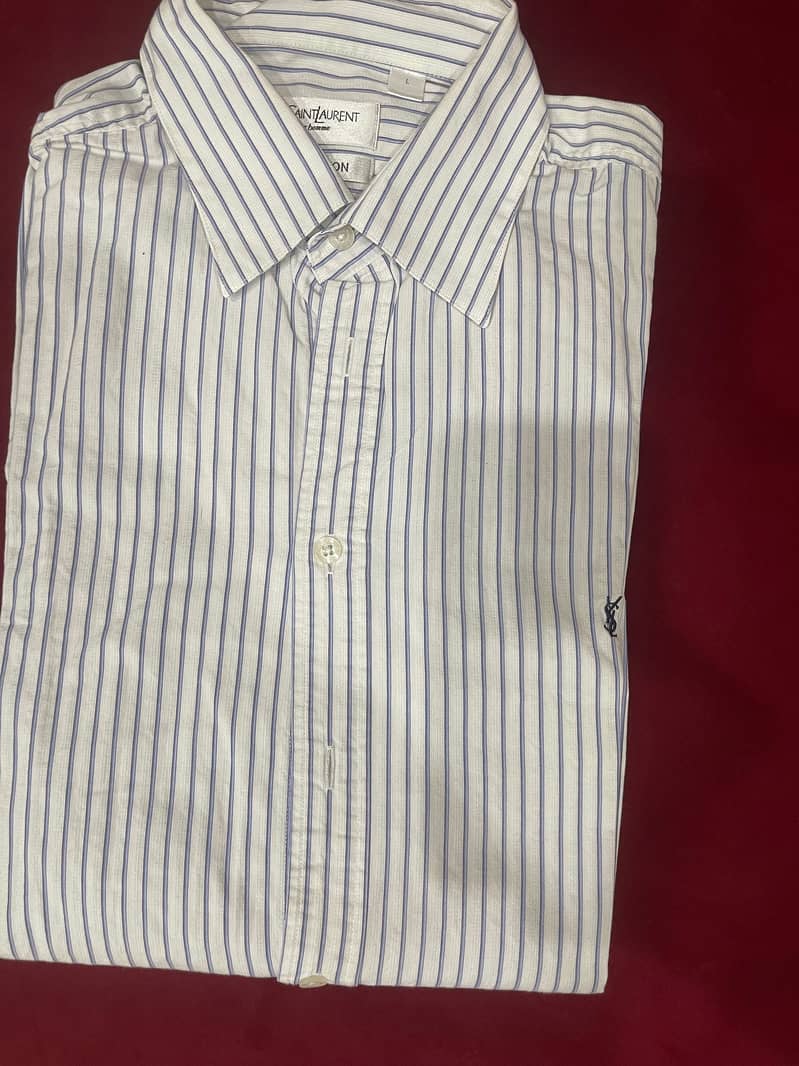 Closet cleanout! Armani, Boss, YSL, Polo Shirts for sale (Used) 9