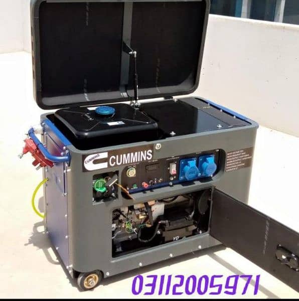 branded generator available sound prouf canopy 17