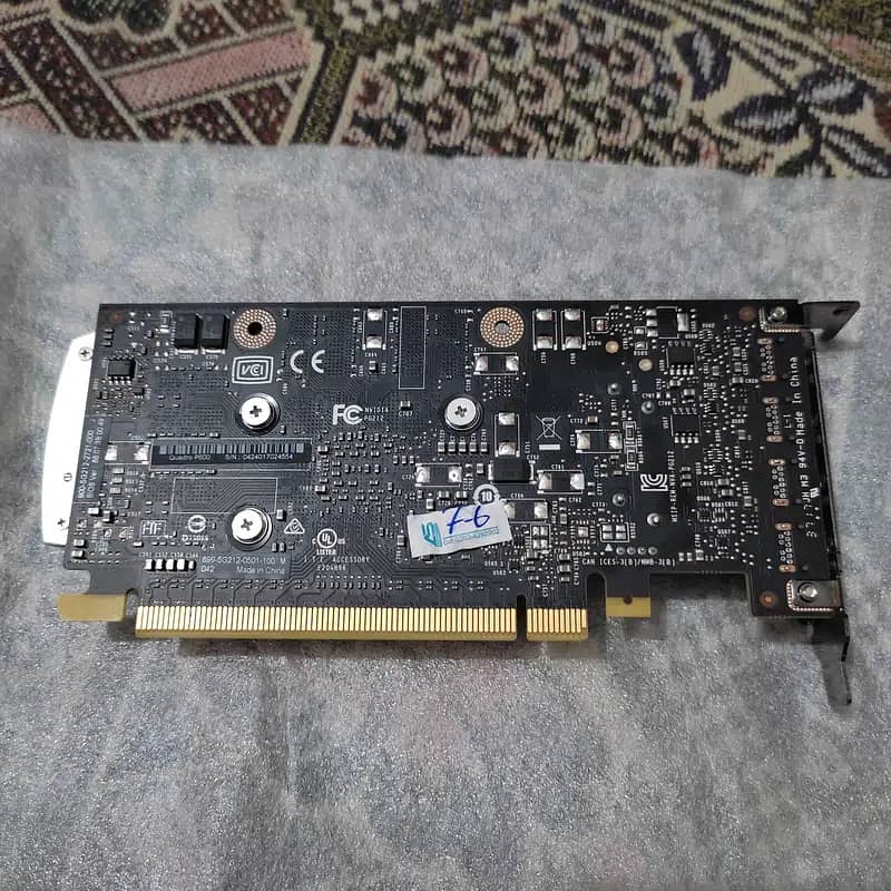 nVidia Quadro P600 2GB, DDR5, DirectX 12.1 Graphics Card 1
