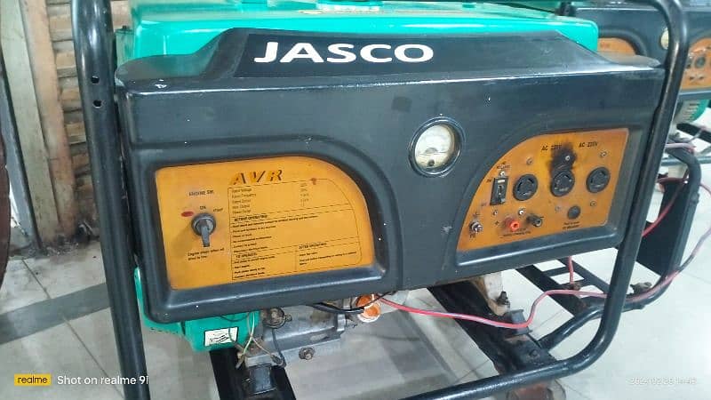 JASCO 3.5 kva copper generator mostly genuine 18