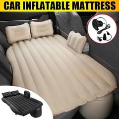 Car Bed Cream Inflatable Air Mattress with Pump 03276622003