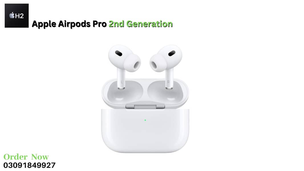 AirPods Pro (2nd generation) with MagSafe Charging Case (USB‑C) 2024 0