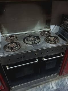 cooking range with oven