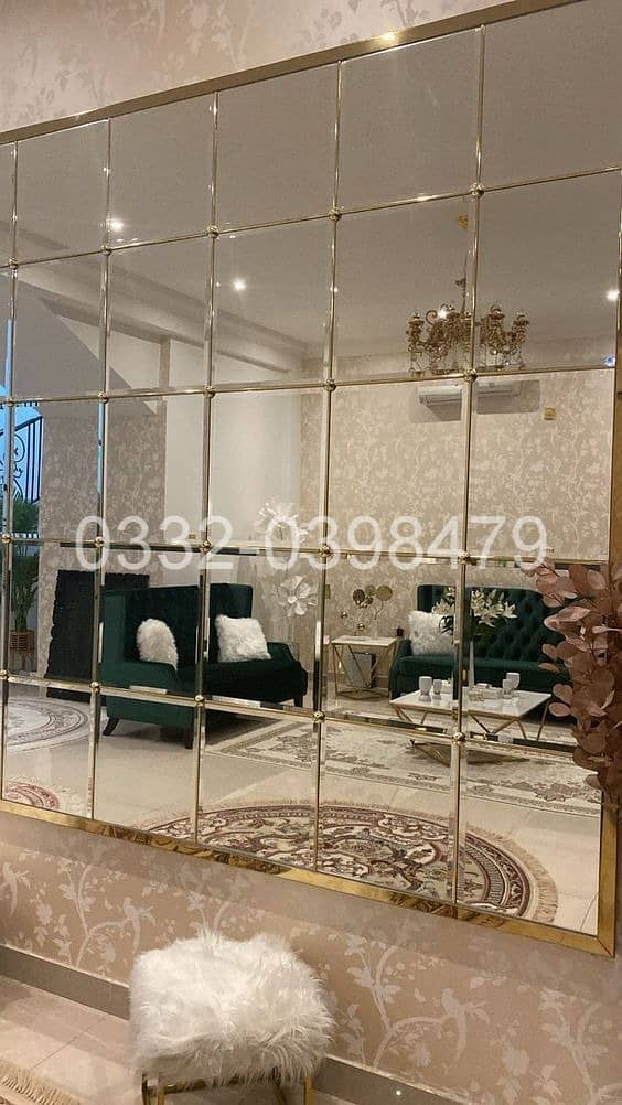Mirror Wall | Modern Mirror Wall | Customize Mirror Wall | Mirror 3