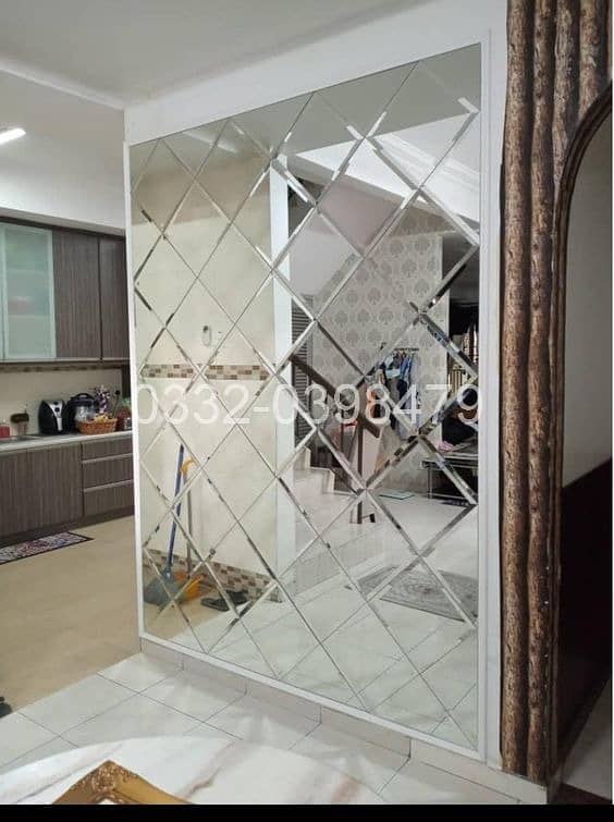 Mirror Wall | Modern Mirror Wall | Customize Mirror Wall | Mirror 8