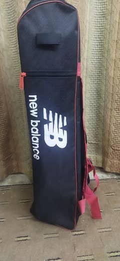 Kit bag ( new balance ) color ( red and blue)