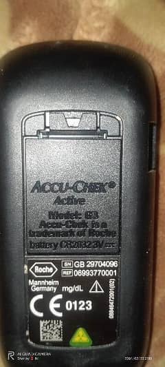 Accu-chek Active Blood Glucose Meter