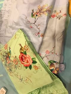 embroidered bedsheets