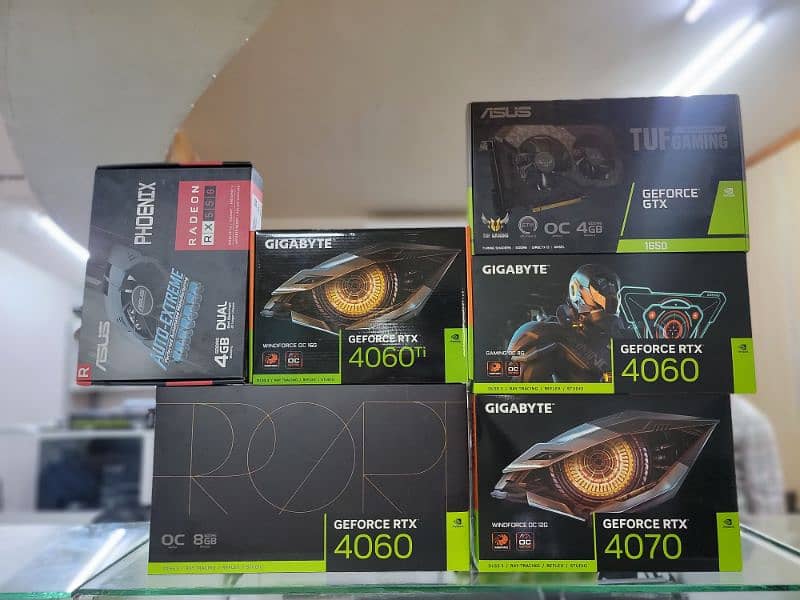 Graphics card | Asus,Gigabyte | Graphic card | 4070/4060/4060ti/1650 0