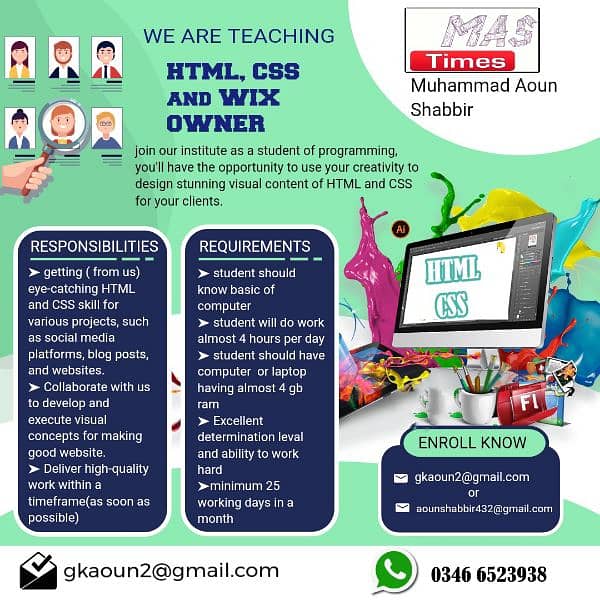 i am website developer with great experience 2
