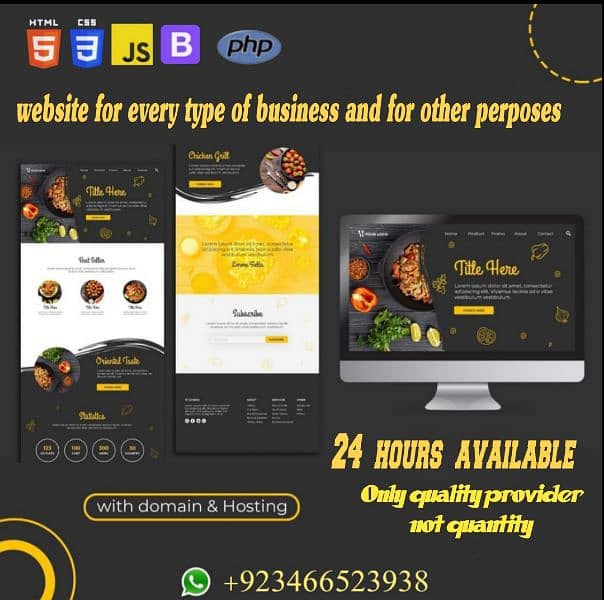 i am website developer with great experience 7
